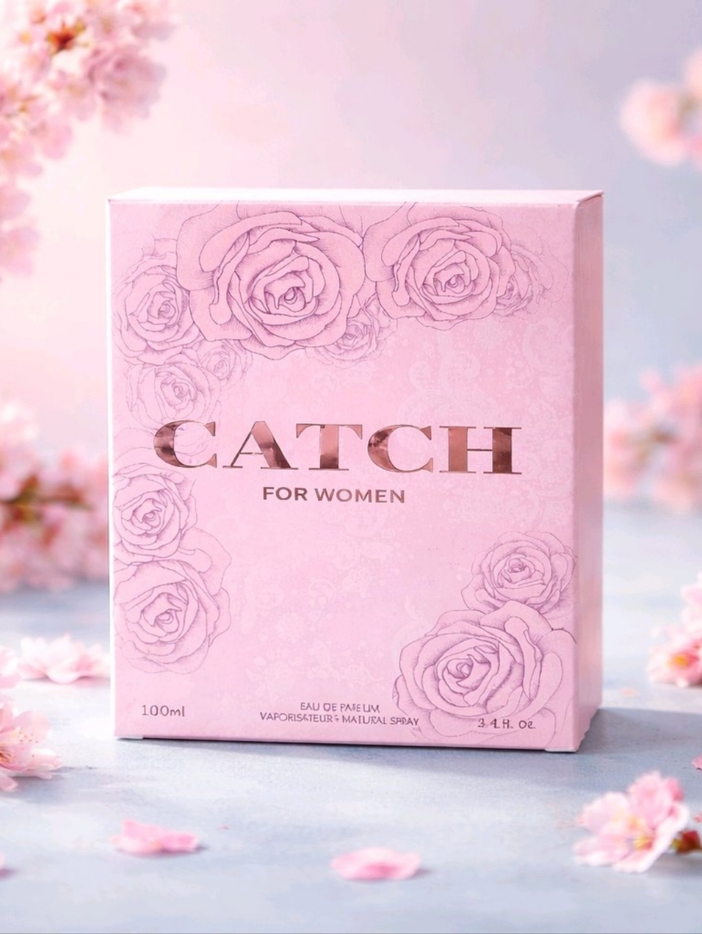 Catch For Women Eau de Parfum - Pink Floral New In Box   Secret Plus.